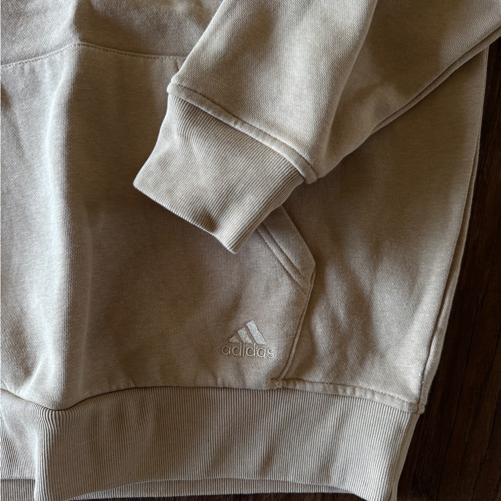 Adidas hoodie - sand color